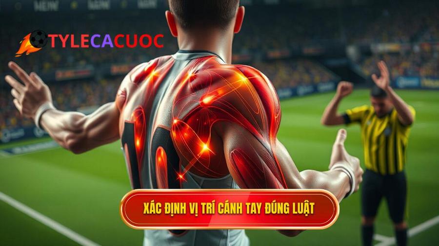 Hiểu đúng về vị trí "cánh tay" trong luật bóng đá