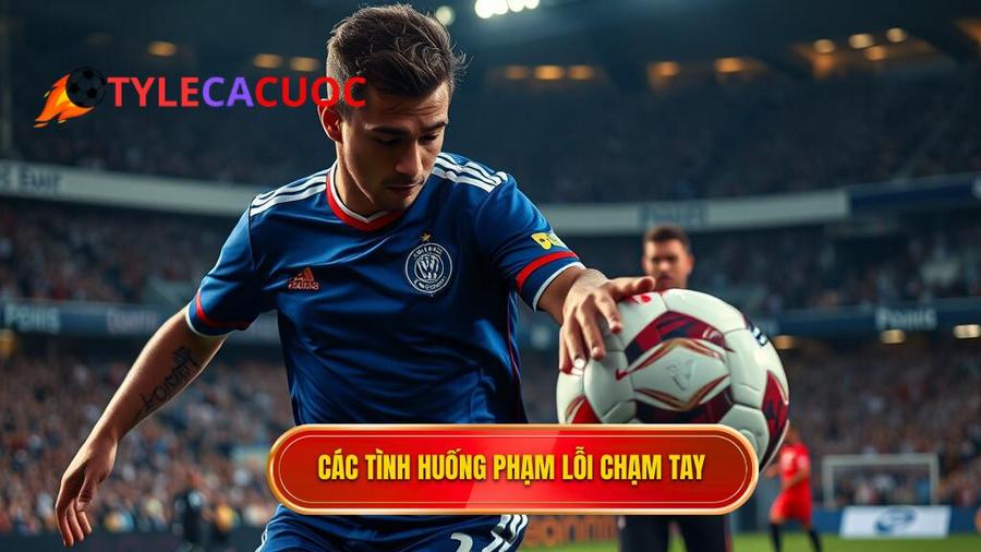 Các trường hợp bị tính là phạm lỗi chạm tay