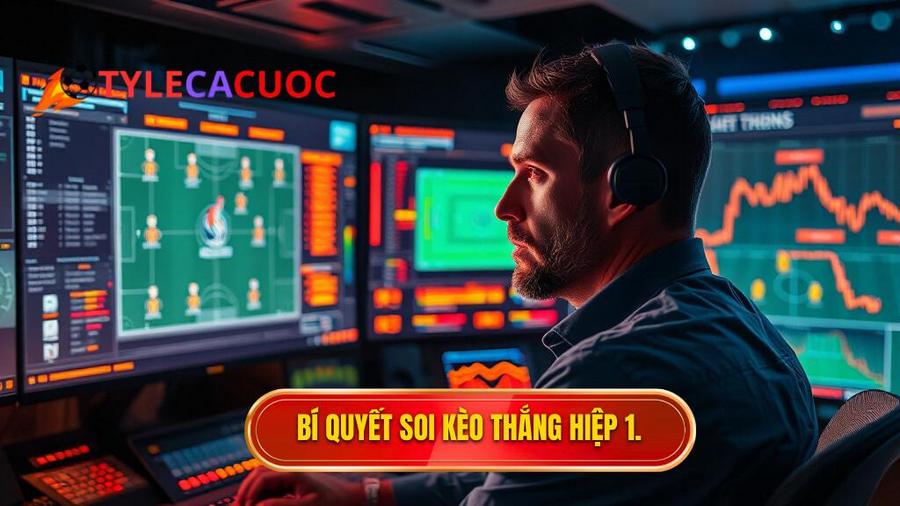 Chiến thuật soi Kèo thắng hiệp 1 thắng cả trận từ chuyên gia