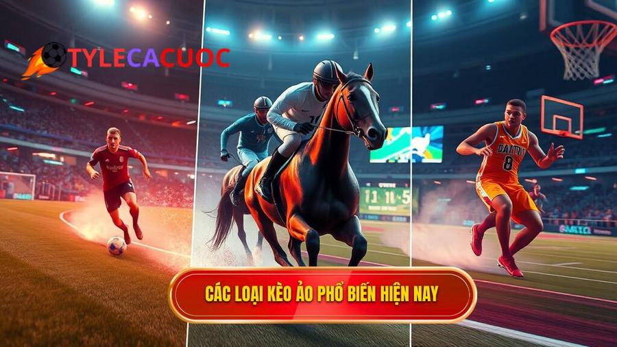 Các loại Kèo ảo (Virtual sports) phổ biến nhất hiện nay