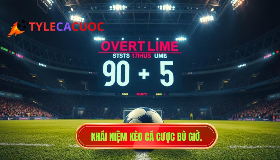 1. Khái niệm kèo cá cược bù giờ.